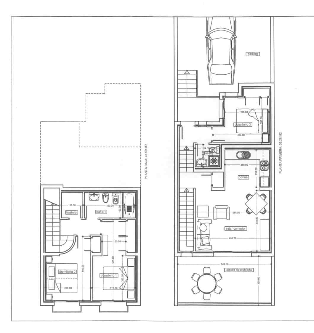 3 sypialnia Dom szeregowy na sprzedaż w Monte Solana z basenem garażem - 249 500 € (Ref: 9912364)