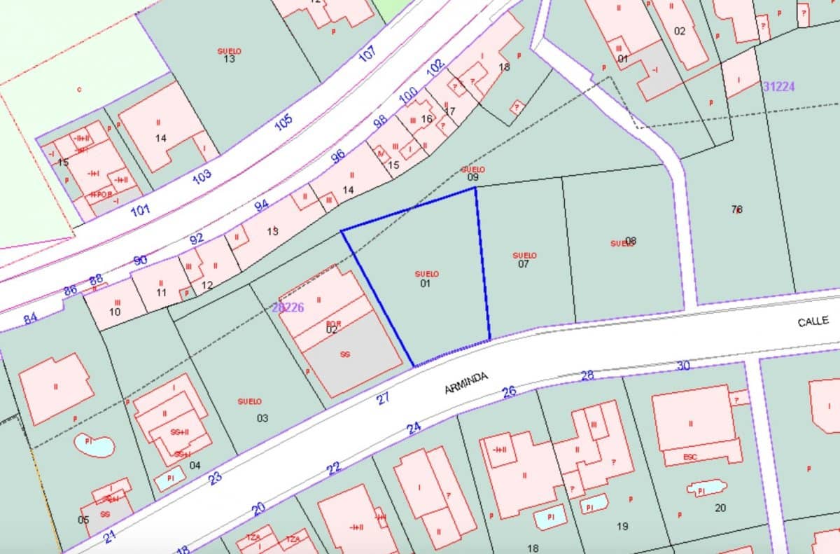 Tontti myytävänä paikassa Santa Brigida - 195 000 € (Ref: 7070313)