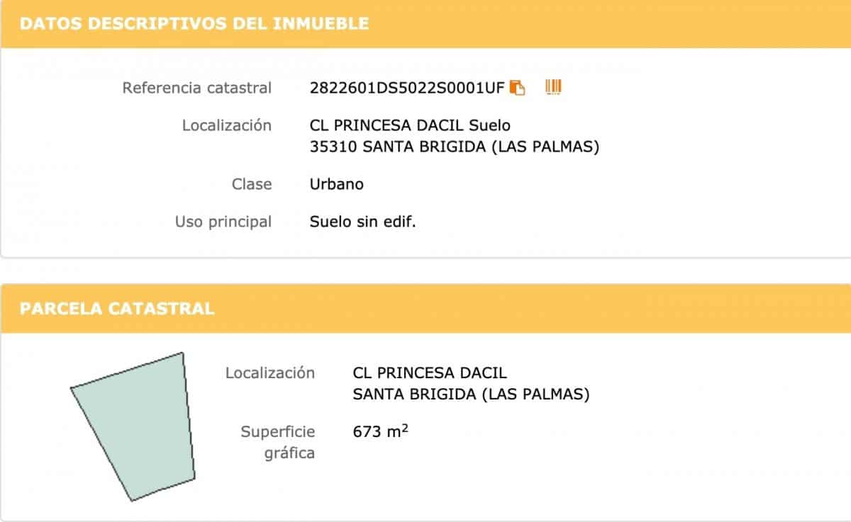 Building Plot for sale in Santa Brigida - € 195,000 (Ref: 7070313)