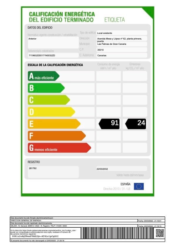 Kontor til salgs i Las Palmas de Gran Canaria - € 298 000 (Ref: 7070353)