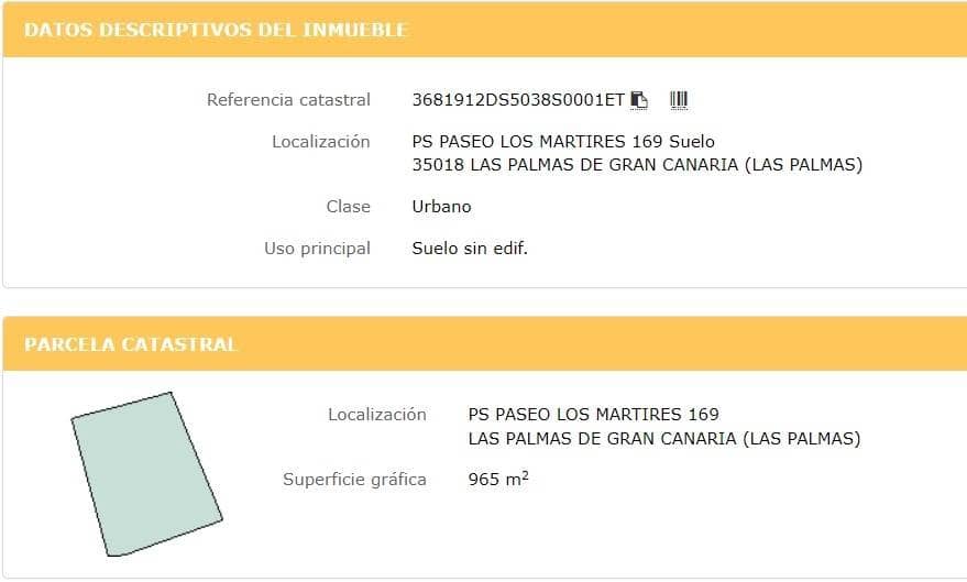 Byggegrund til salg i Las Palmas de Gran Canaria - € 238.000 (Ref: 7865472)