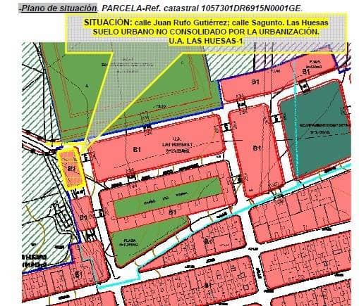 Byggetomt til salgs i Las Huesas, Telde - € 87 050 (Ref: 8130075)