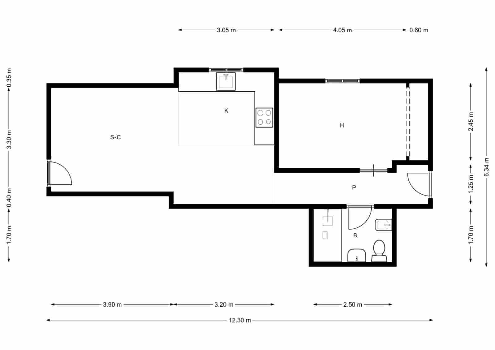 1 camera da letto Appartamento da affittare in Las Palmas de Gran Canaria con garage - 1.300 € (Rif: 8706984)