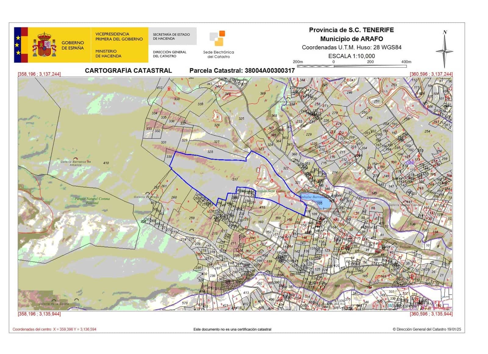 Finca/Casa Rural de 2 habitaciones en Arafo en venta - 500.000 € (Ref: 8789715)