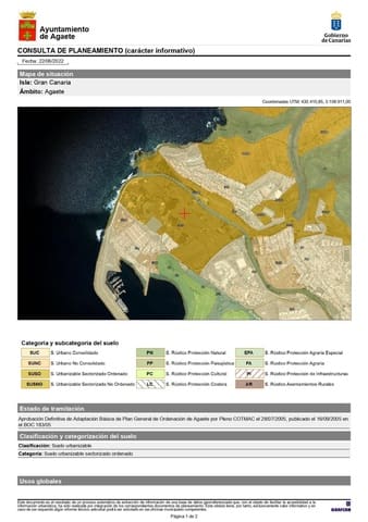 Building Plot for sale in Agaete - € 110,000 (Ref: 8789716)