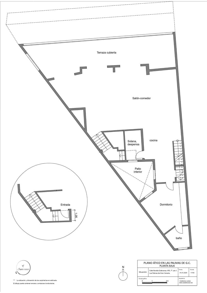 3 camera da letto Attico in vendita in Las Palmas de Gran Canaria - 799.000 € (Rif: 8817720)