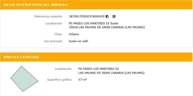 Area Edificabile in vendita in Tamaraceite, Las Palmas de Gran Canaria - 90.000 € (Rif: 8948953)