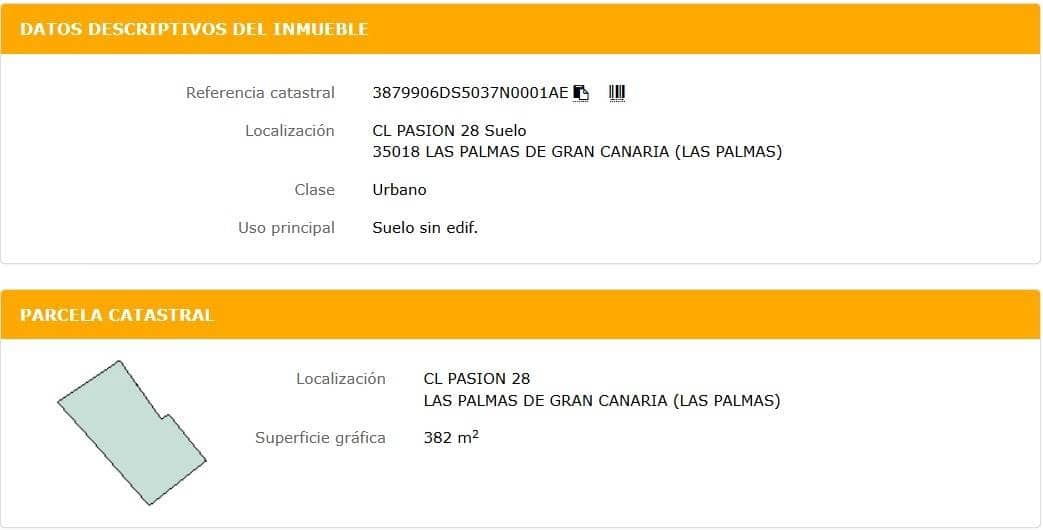 Bouwgrond te koop in Las Palmas de Gran Canaria - € 90.000 (Ref: 8948953)