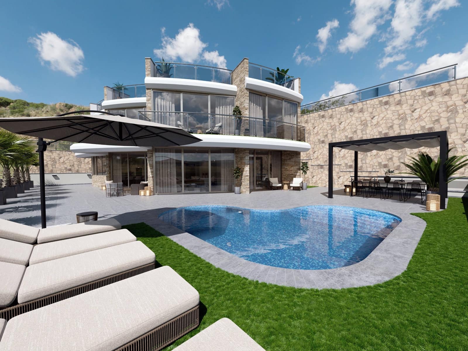 4 bedroom Villa for sale in Mogan with pool garage - € 949,000 (Ref: 8972454)