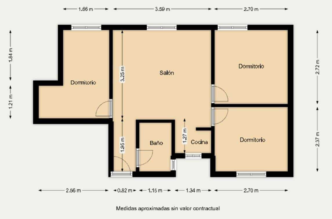 3 Zimmer Wohnung zu verkaufen in Las Palmas de Gran Canaria - 211.500 € (Ref: 8972456)