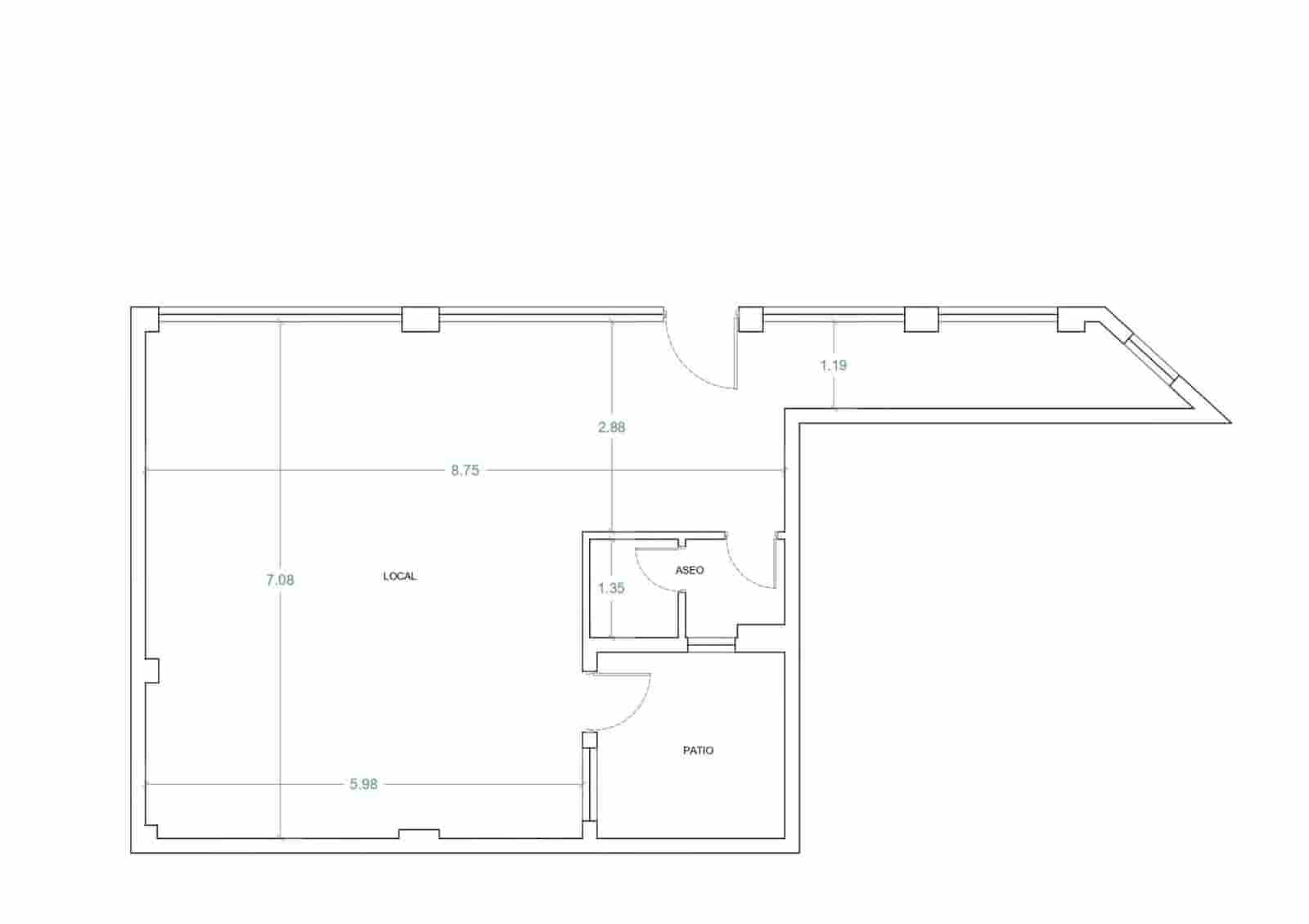 Kommersiell att hyra i Las Palmas de Gran Canaria - 600 € (Ref: 9062324)