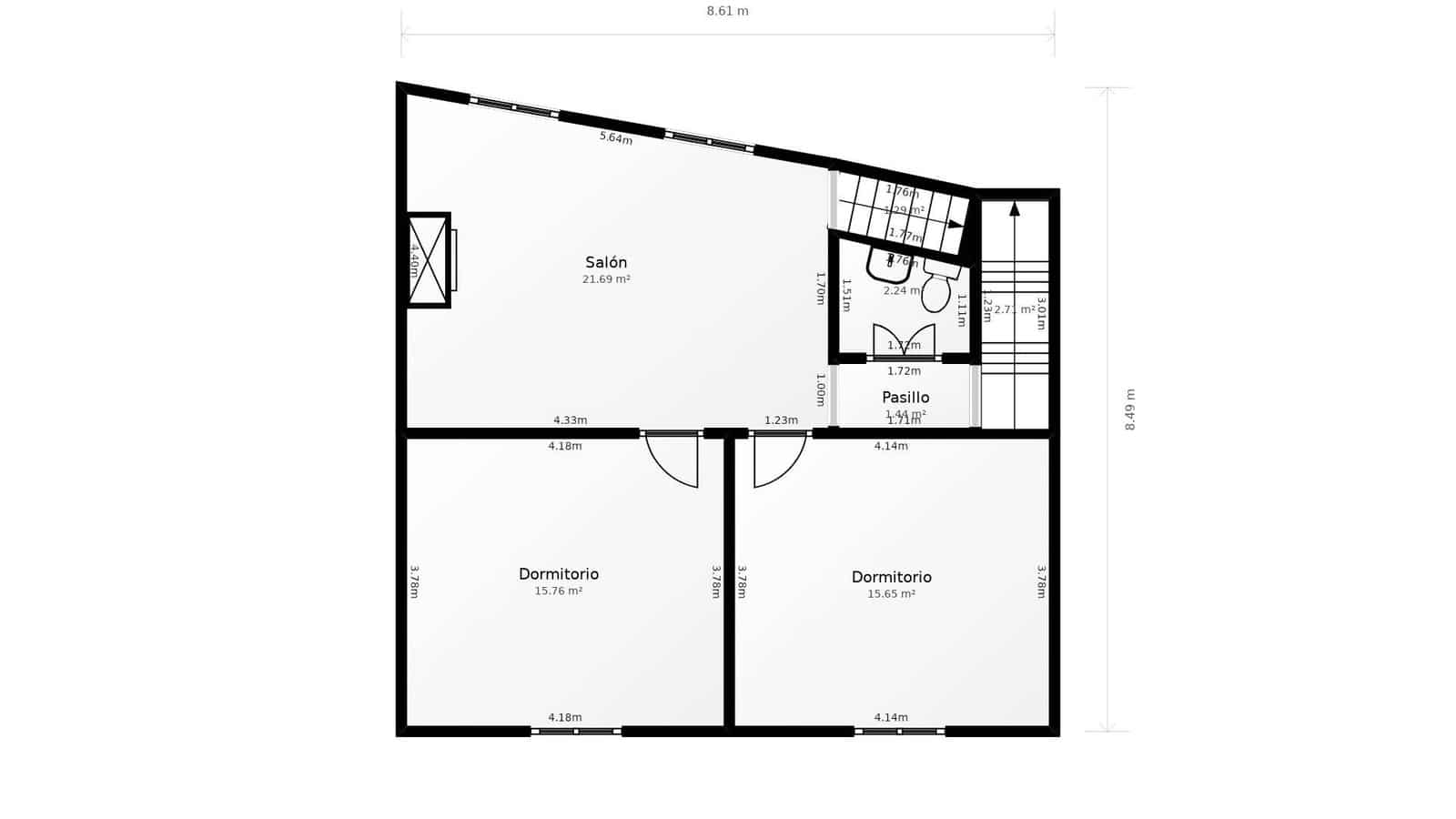 4 soveværelse Rækkehus til salg i Valleseco med garage - € 169.000 (Ref: 9141588)