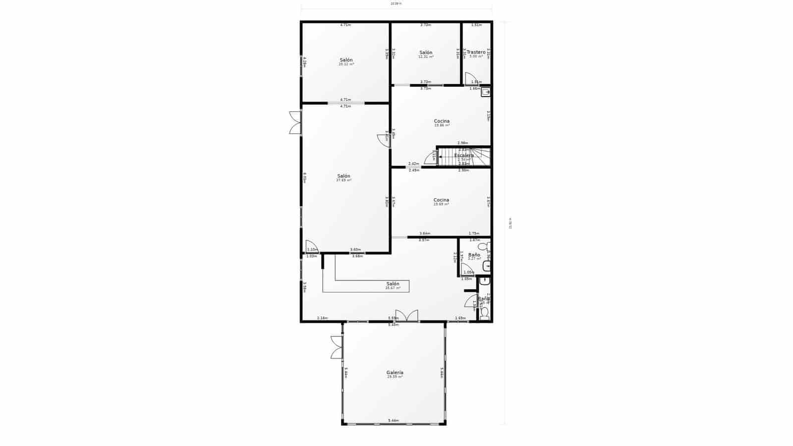 6 soveværelse Virksomhed til leje i Santa Brigida - € 850 (Ref: 9145502)