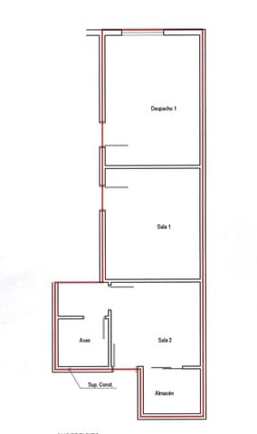 2 soveværelse Kontor til salg i Triana, Las Palmas de Gran Canaria - € 149.000 (Ref: 9219940)