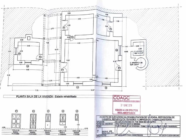 3 chambre Finca/Maison de Campagne à vendre à Vega de San Mateo - 160 000 € (Ref: 9272601)