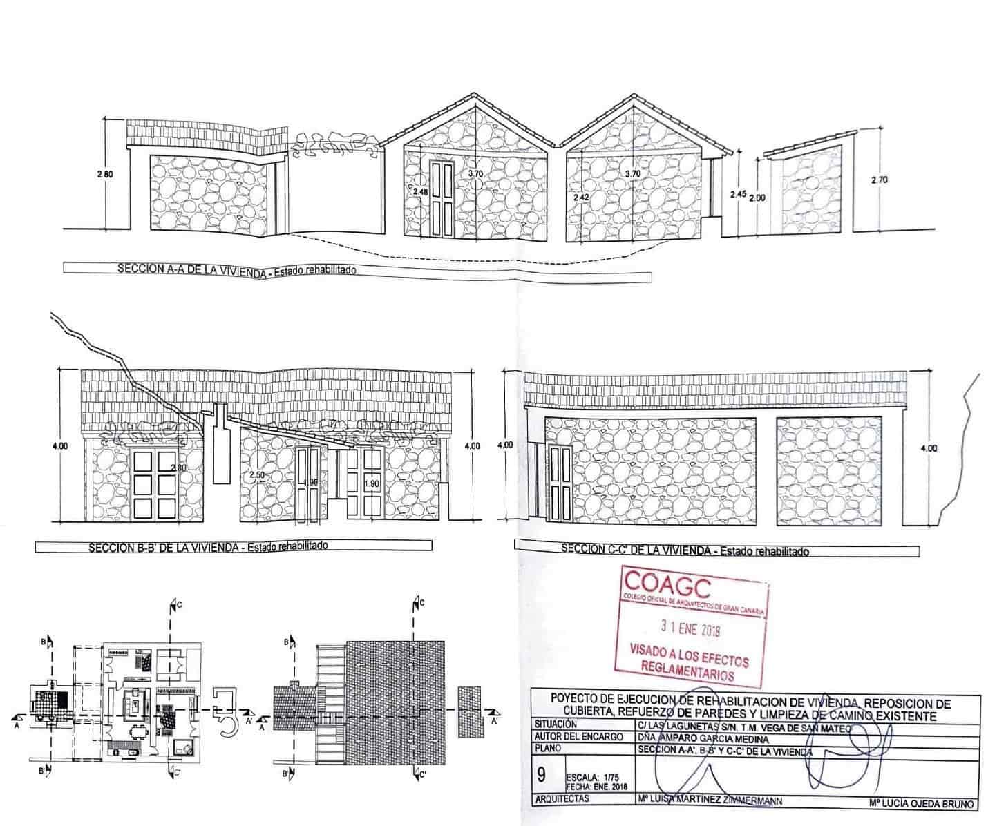 3 bedroom Finca/Country House for sale in Vega de San Mateo - € 160,000 (Ref: 9272601)