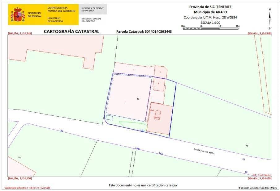 9 chambre Villa/Maison à vendre à Arafo avec garage - 1 075 000 € (Ref: 9326467)