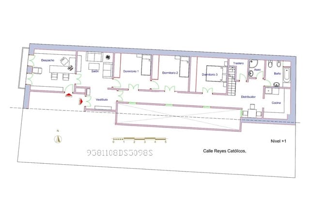 5 soveværelse Penthouse til salg i Vegueta, Las Palmas de Gran Canaria - € 449.000 (Ref: 9449189)