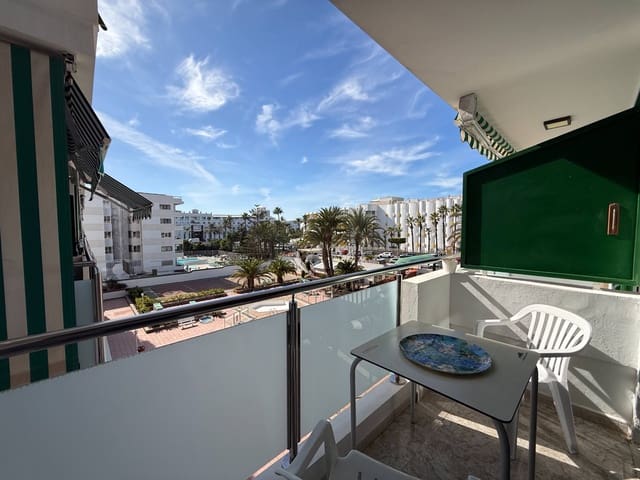 1 makuuhuone Huoneisto vuokrattavana paikassa Maspalomas, San Bartolomé de Tirajana mukana uima-altaan - 1 100 € (Ref: 9513426)