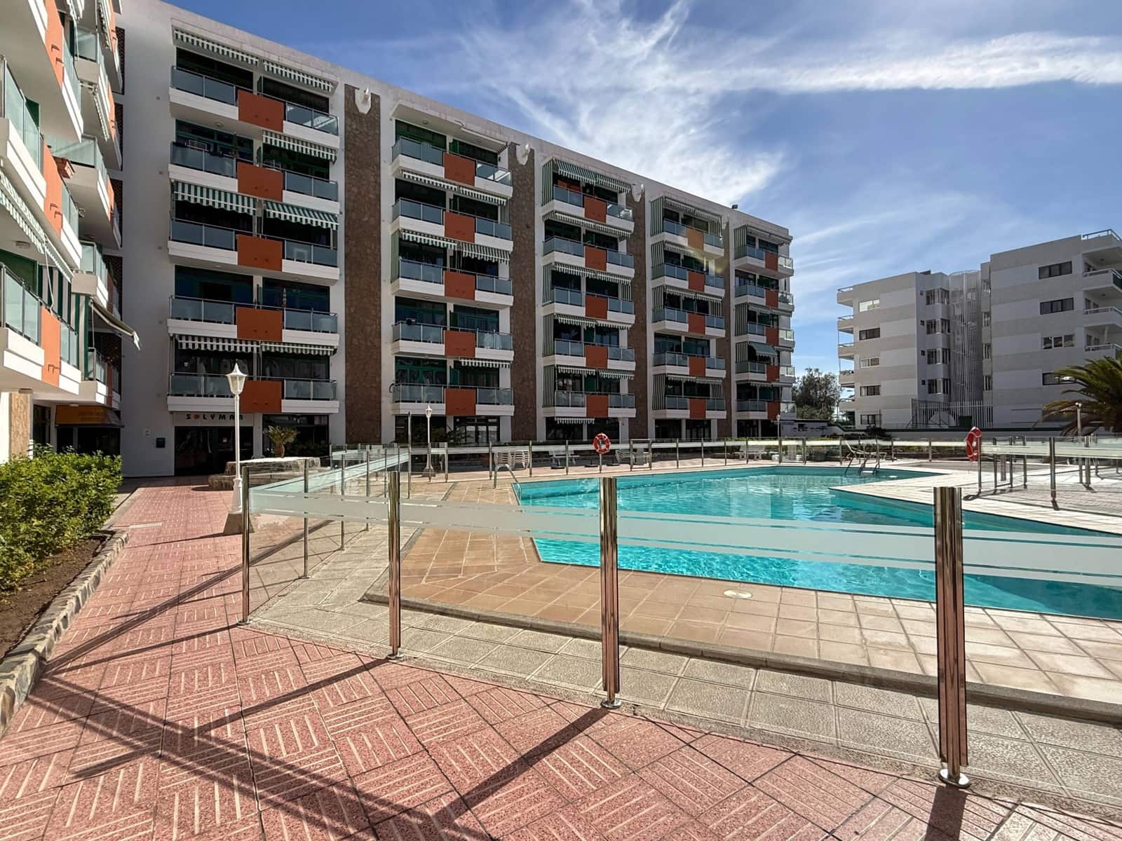 1 makuuhuone Huoneisto vuokrattavana paikassa Maspalomas mukana uima-altaan - 1 100 € (Ref: 9513426)