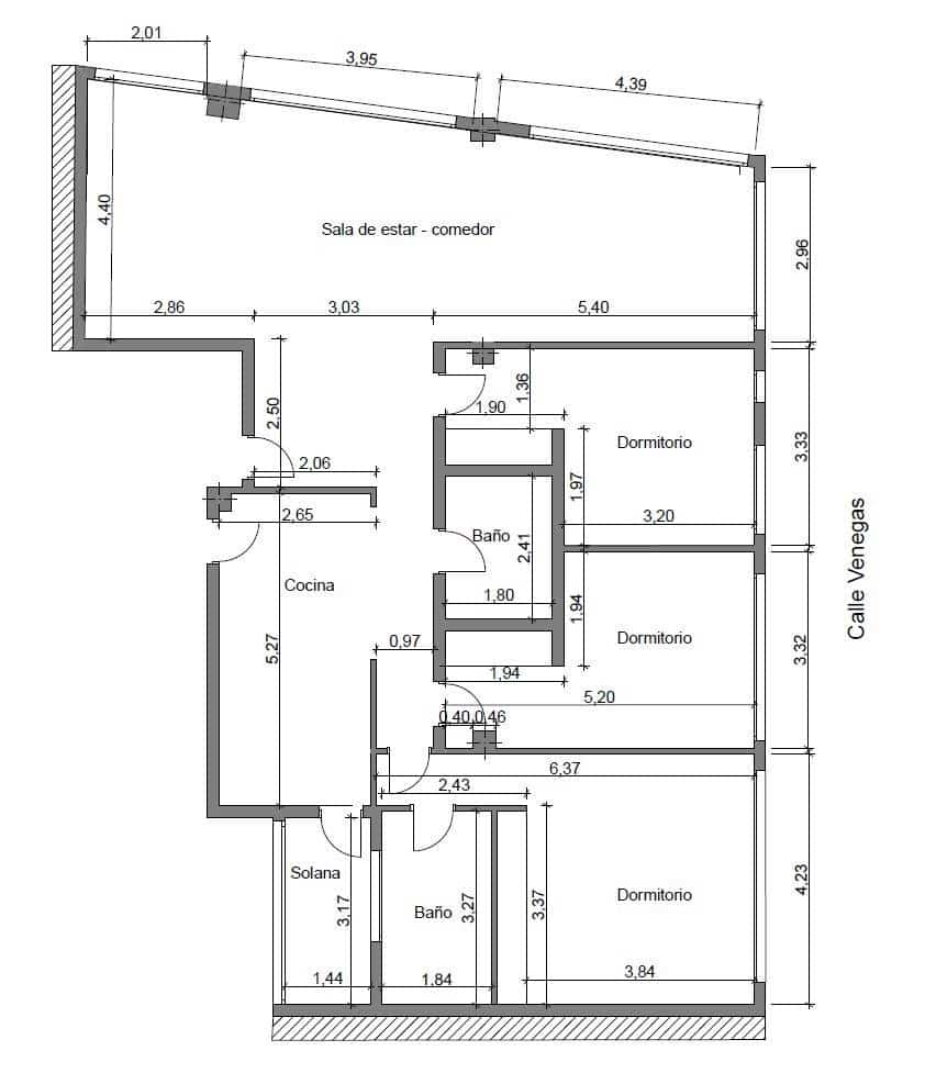 3 Zimmer Wohnung zu verkaufen in Las Palmas de Gran Canaria mit Garage - 850.000 € (Ref: 9637614)