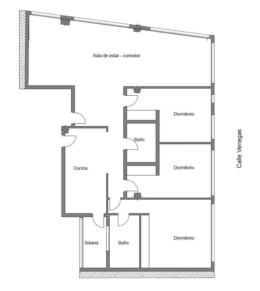 Piso de 3 habitaciones en Las Palmas de Gran Canaria en venta con garaje - 850.000 € (Ref: 9637614)