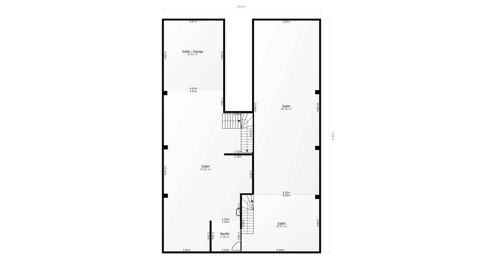 7 bedroom Commercial for rent in Las Palmas de Gran Canaria - € 2,000 (Ref: 9686433)