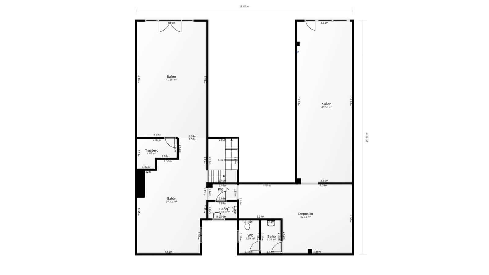 7 bedroom Commercial for rent in Las Palmas de Gran Canaria - € 2,000 (Ref: 9686433)
