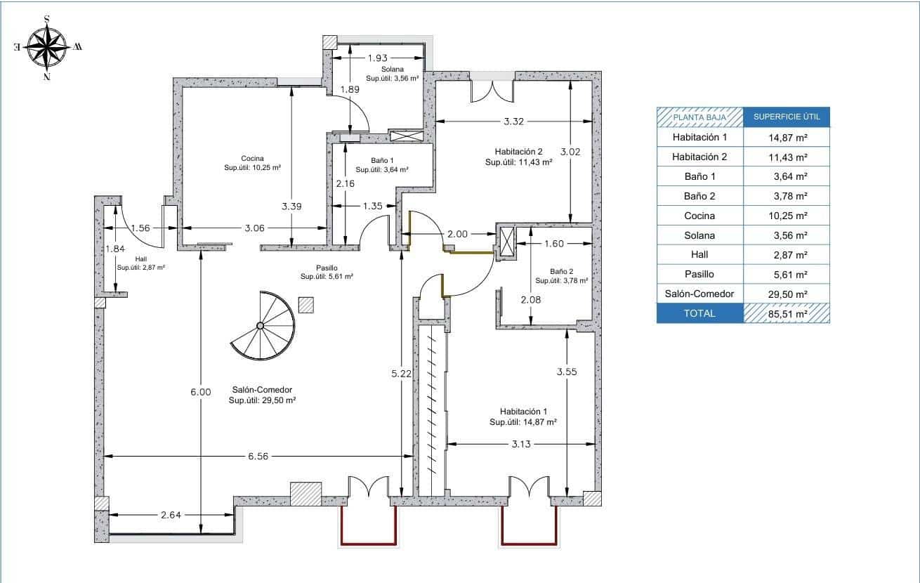 3 bedroom Penthouse for sale in Las Palmas de Gran Canaria with garage - € 470,000 (Ref: 9686435)