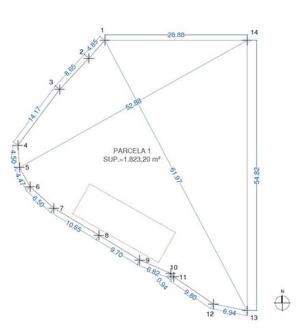 Bouwgrond te koop in Tindaya, La Oliva - € 139.000 (Ref: 9770670)