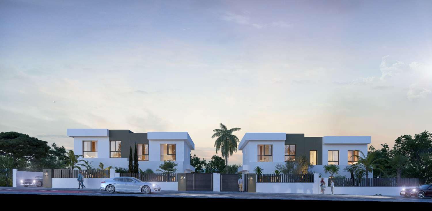 4 soveværelse Semi-Rækkehus til salg i Alhaurin de la Torre med swimmingpool - € 612.000 (Ref: 7453280)