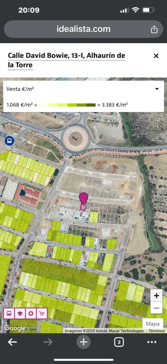 Tontti myytävänä paikassa Alhaurin de la Torre - 179 000 € (Ref: 8809409)