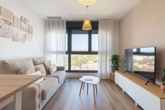 1 slaapkamer Flat te huur in Málaga stad met zwembad garage - € 1.400 (Ref: 9726305)