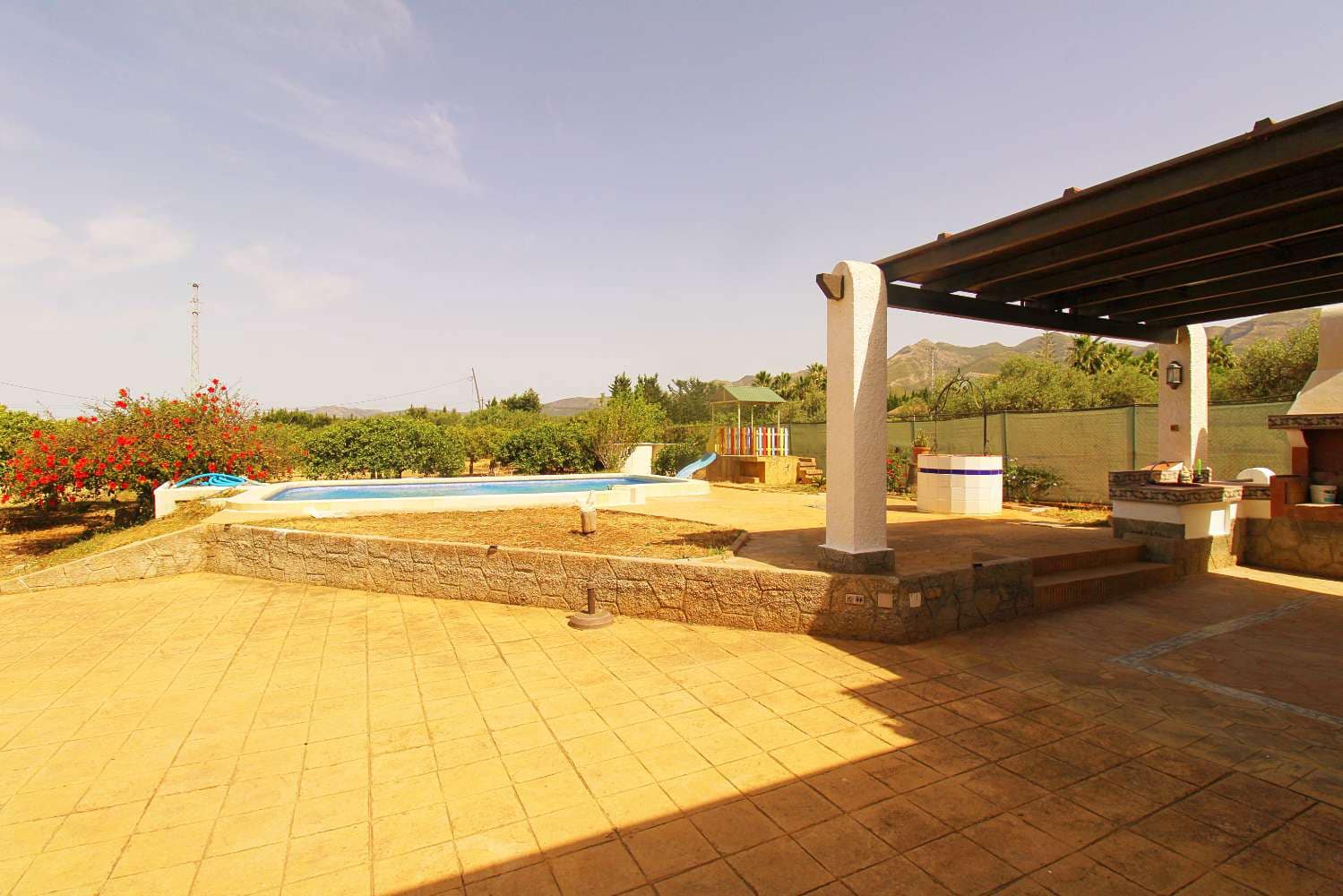 4 sovrum Finca/Hus på landet att hyra i Alhaurin el Grande med pool garage - 2 000 € (Ref: 9912451)
