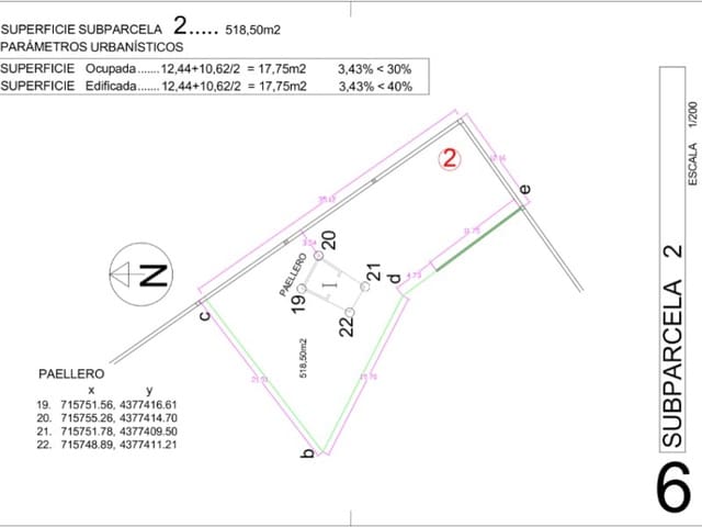 Byggegrund til salg i La Cañada, Paterna - € 245.000 (Ref: 8717212)