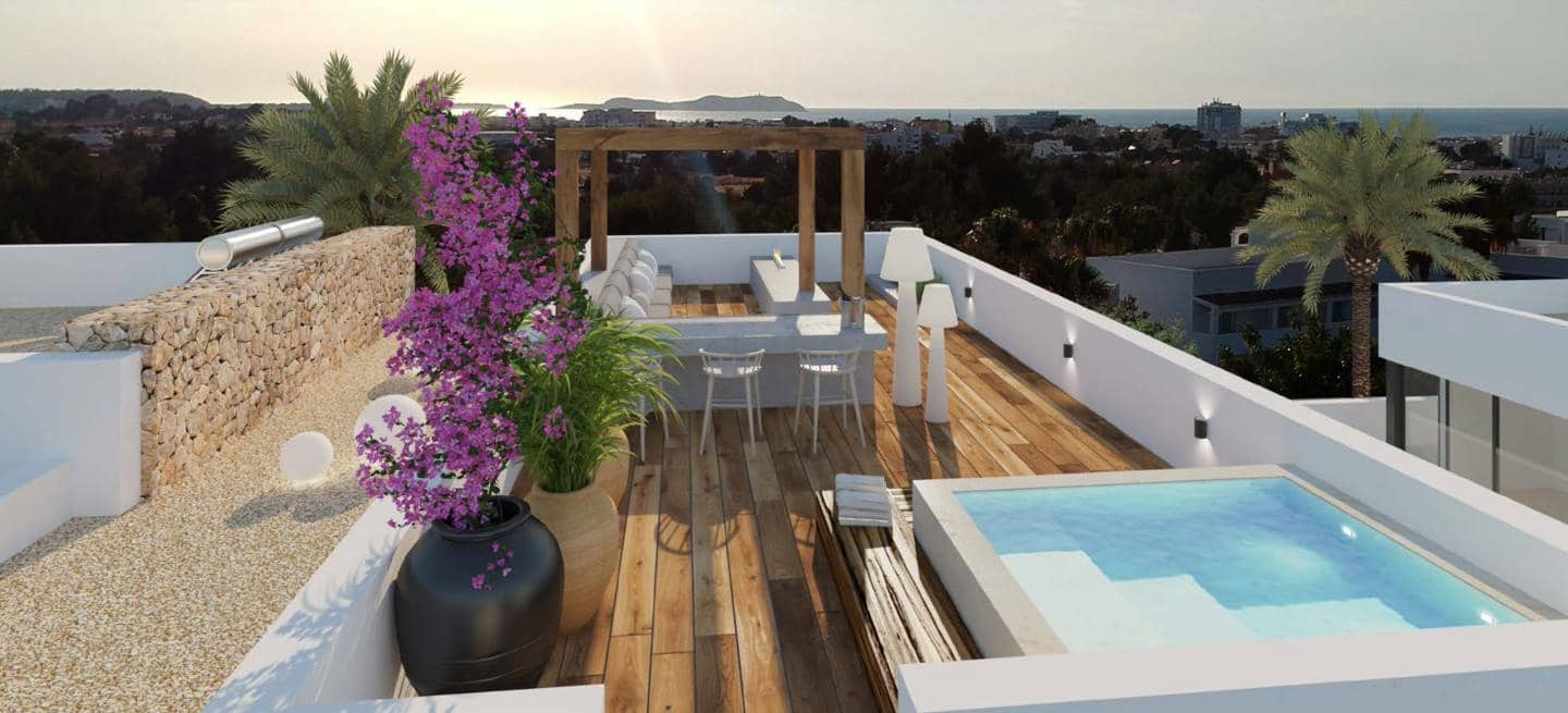 4 makuuhuone Huvila myytävänä paikassa San Jose / Sant Josep de Sa Talaia mukana uima-altaan 
autotalli - 2 750 000 € (Ref: 8436103)