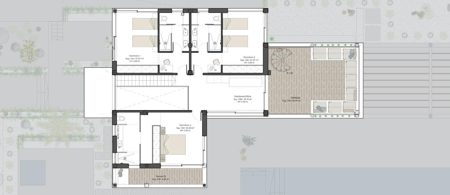 4 makuuhuone Huvila myytävänä paikassa San Jose / Sant Josep de Sa Talaia mukana uima-altaan 
autotalli - 2 750 000 € (Ref: 8436103)