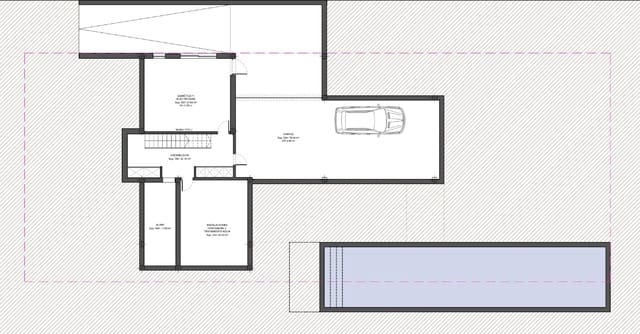 4 makuuhuone Huvila myytävänä paikassa San Jose / Sant Josep de Sa Talaia mukana uima-altaan 
autotalli - 2 750 000 € (Ref: 8436103)