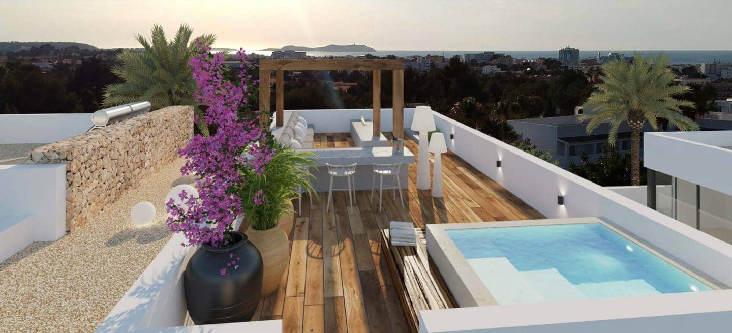 4 sypialnia Willa na sprzedaż w San Jose / Sant Josep de Sa Talaia z basenem garażem - 2 750 000 € (Ref: 8436103)