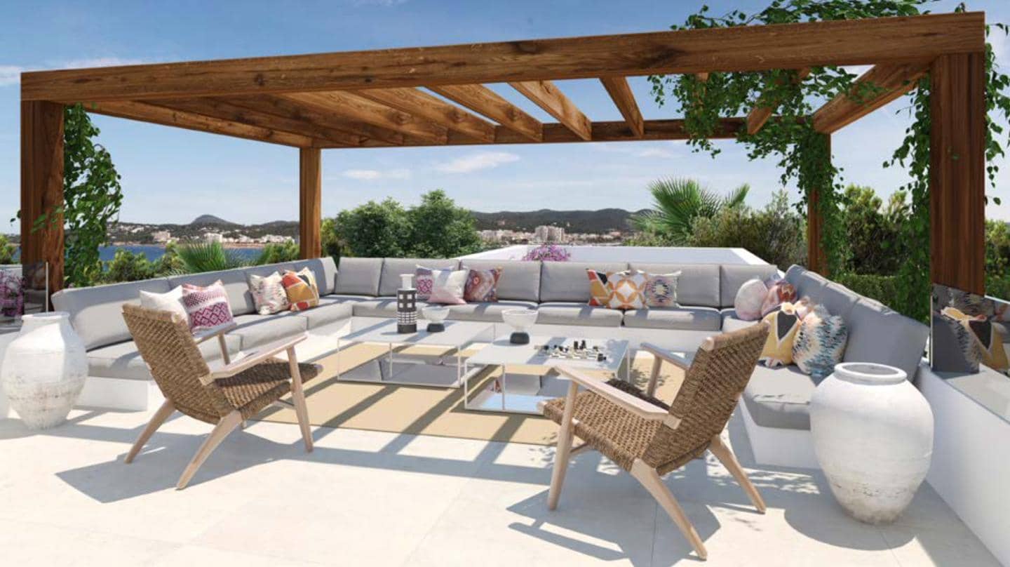 4 sypialnia Willa na sprzedaż w San Jose / Sant Josep de Sa Talaia z basenem garażem - 2 750 000 € (Ref: 8436103)