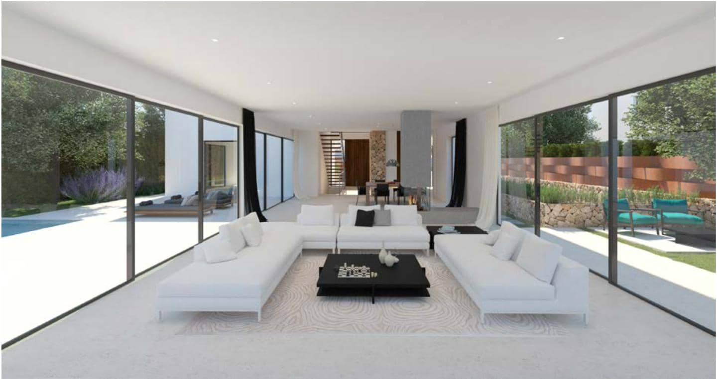 4 sypialnia Willa na sprzedaż w San Jose / Sant Josep de Sa Talaia z basenem garażem - 2 750 000 € (Ref: 8436104)