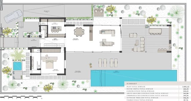 4 soveværelse Villa til salg i San Jose / Sant Josep de Sa Talaia med swimmingpool garage - € 2.750.000 (Ref: 8436104)