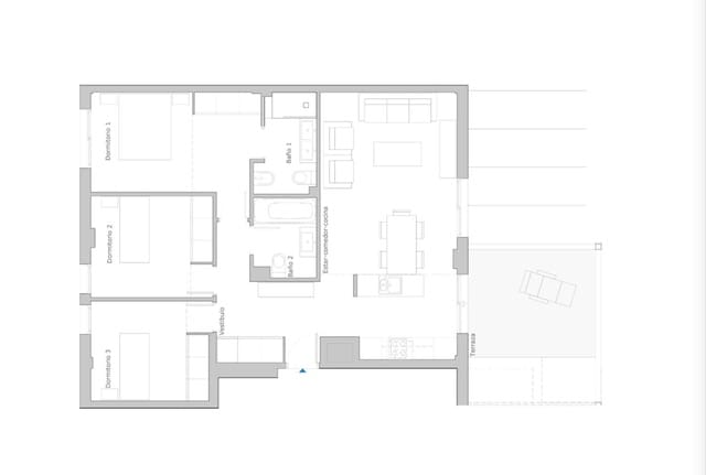 3 soveværelse Lejlighed til salg i Ibiza by med swimmingpool garage - € 624.000 (Ref: 9192845)