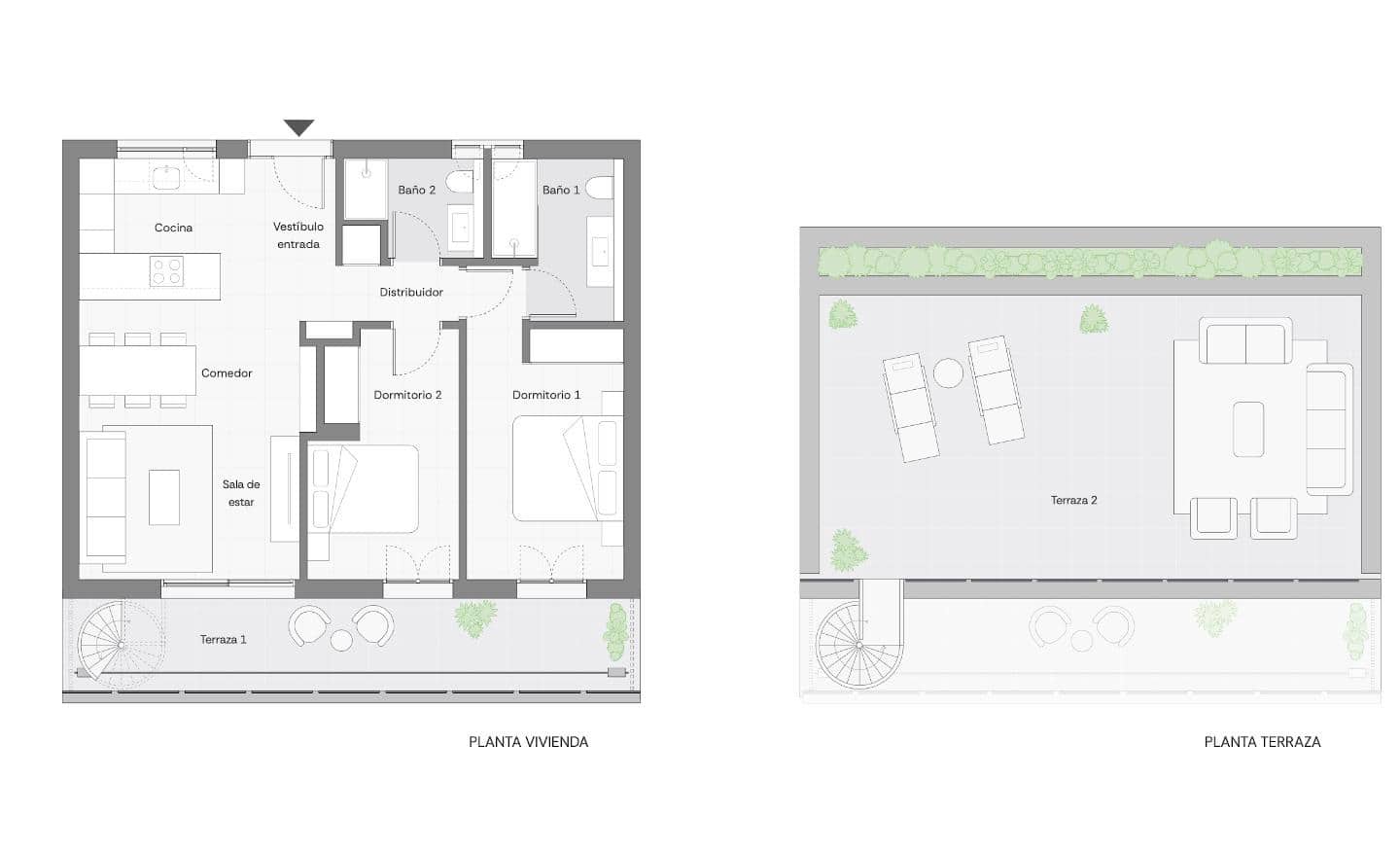 2 soveværelse Lejlighed til salg i Santa Eulalia / Santa Eularia med swimmingpool garage - € 1.295.000 (Ref: 9914702)