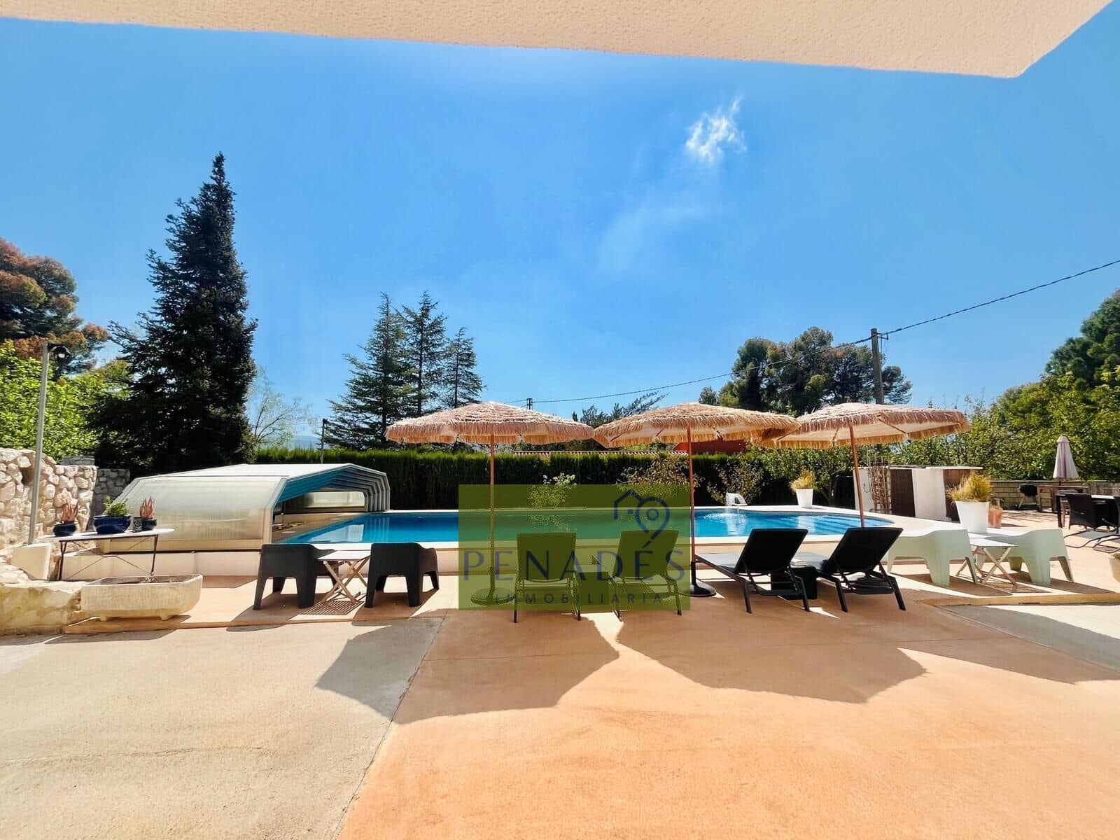 5 makuuhuone Huvila myytävänä paikassa Ontinyent mukana uima-altaan - 495 500 € (Ref: 9269600)