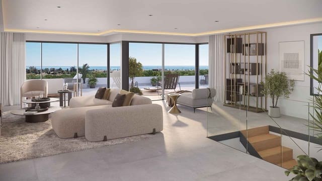 Ático de 4 habitaciones en San Pedro de Alcántara Pueblo, Marbella en venta con piscina - 2.953.200 € (Ref: 10020665)