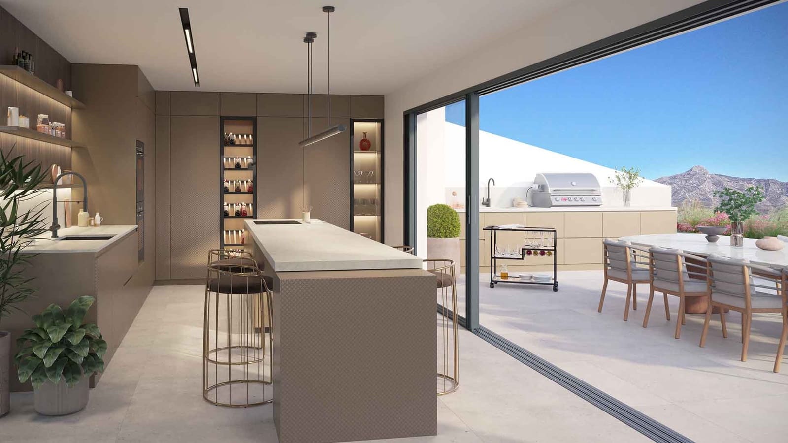 Ático de 4 habitaciones en San Pedro de Alcantara en venta con piscina - 2.953.200 € (Ref: 10020665)