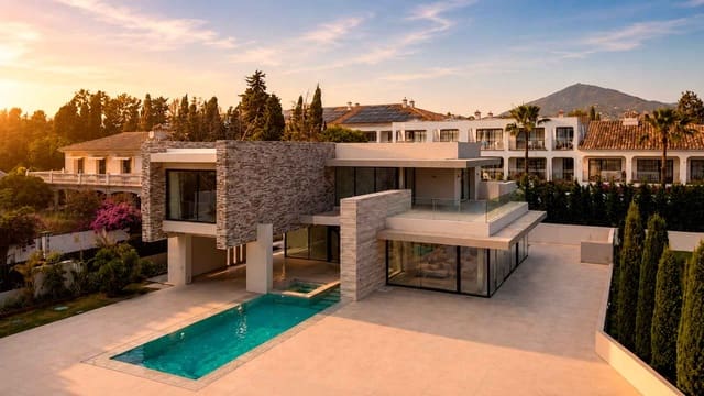 8 soveværelse Villa til salg i San Pedro de Alcántara Pueblo, Marbella med swimmingpool - € 5.900.000 (Ref: 10022223)
