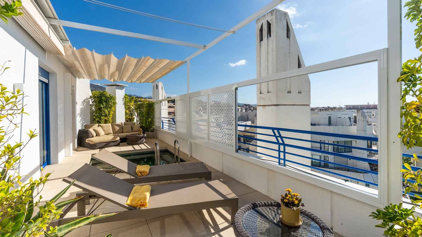 3 camera da letto Attico in vendita in Marbella con piscina garage - 2.200.000 € (Rif: 10124296)