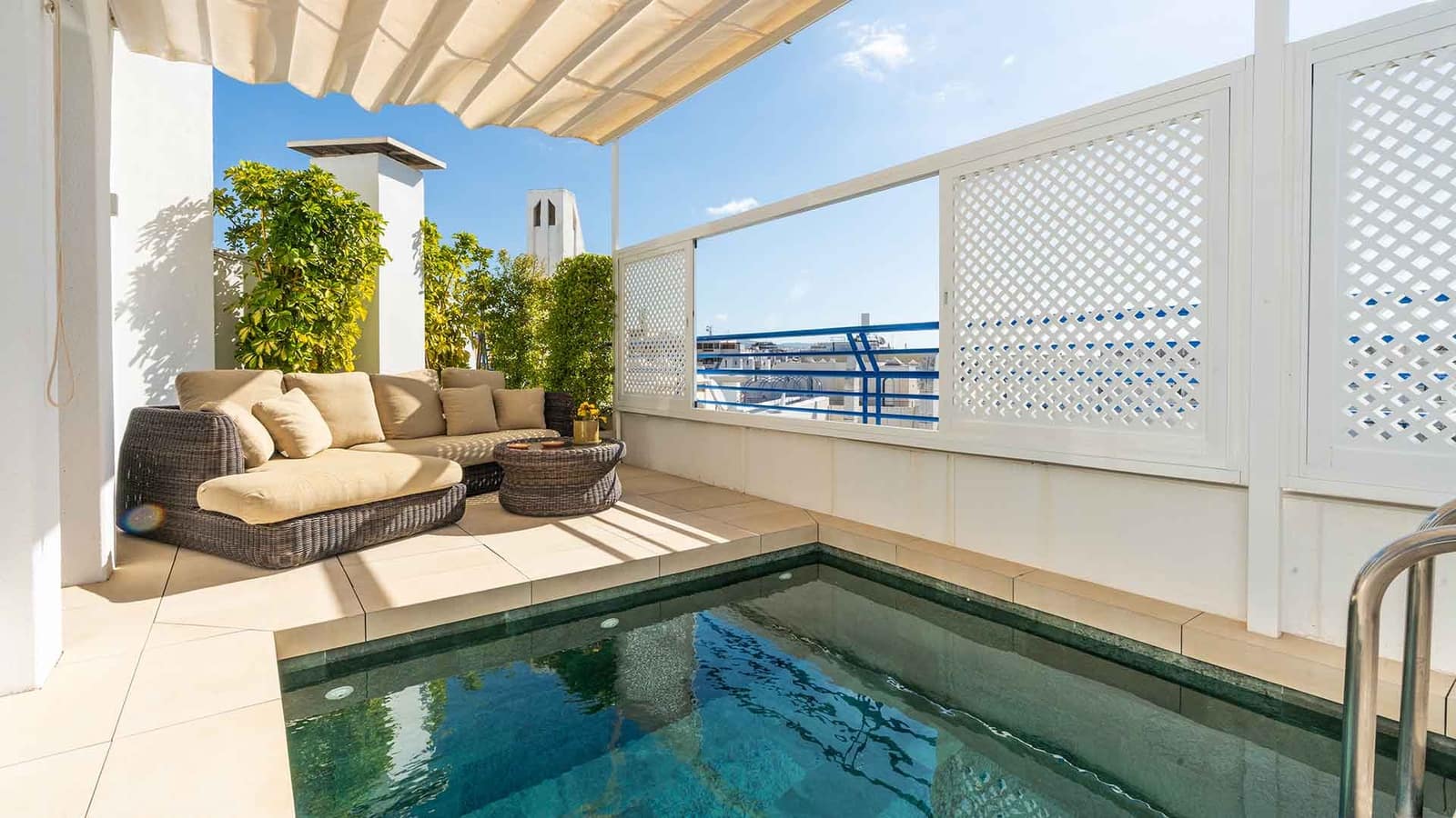3 camera da letto Attico in vendita in Marbella con piscina garage - 2.200.000 € (Rif: 10124296)